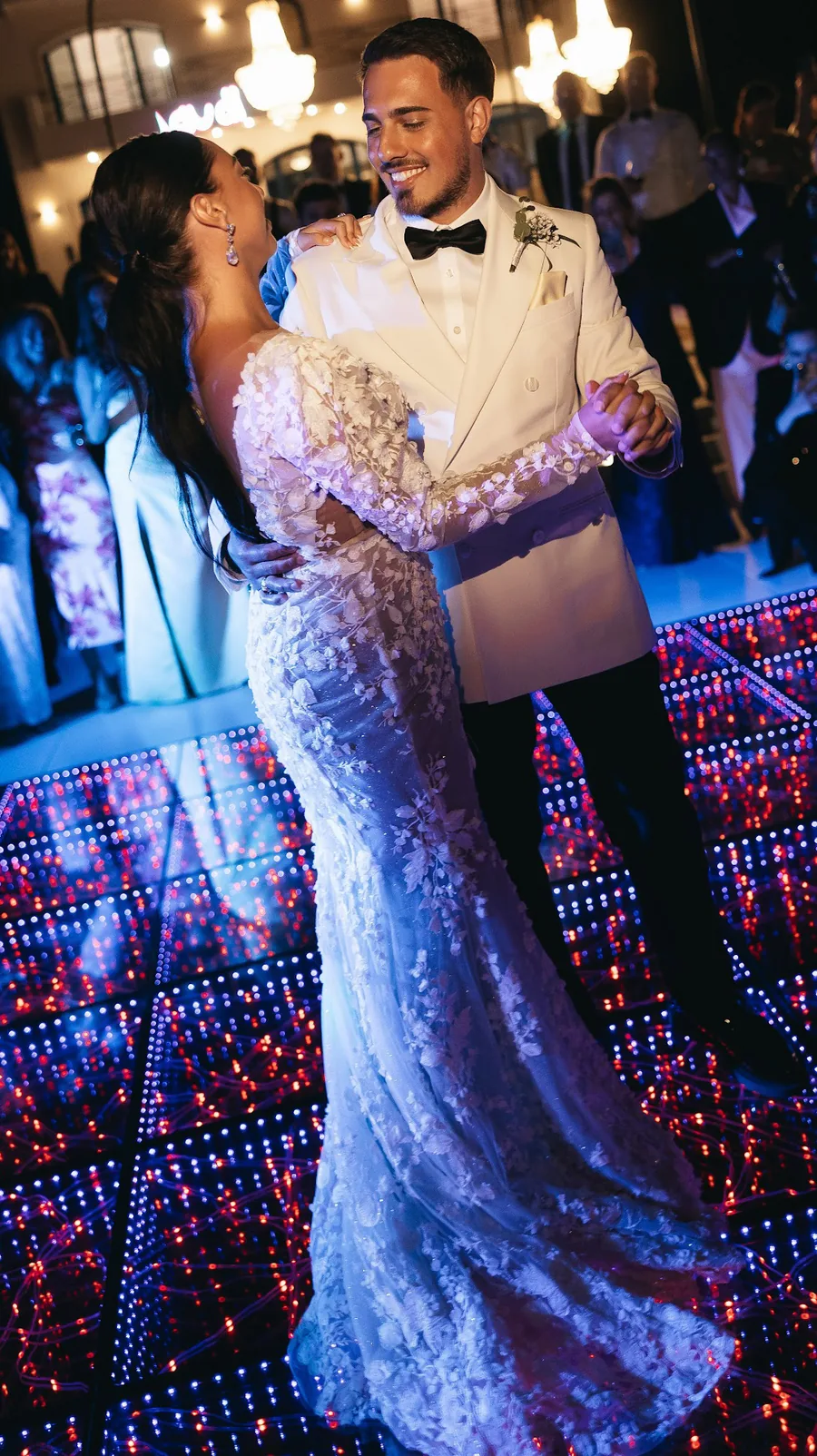 3D LED Infinity Dance Floor — Click & Fire event services, Crete