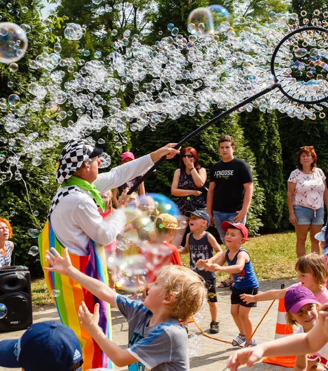 Bubble Show — Click & Fire event services, Crete