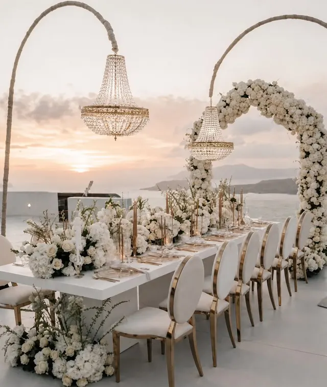 Chandeliers — Click & Fire event services, Crete
