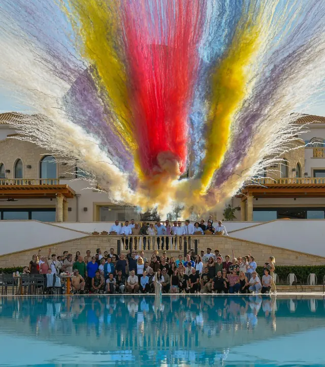 Day Fireworks — Click & Fire event services, Crete