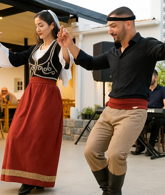 Greek Dancing Show — Click & Fire event services, Crete