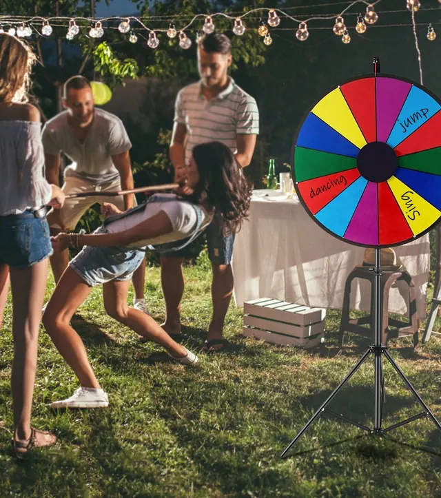 Prize Wheel of Fortune — Click & Fire event services, Crete