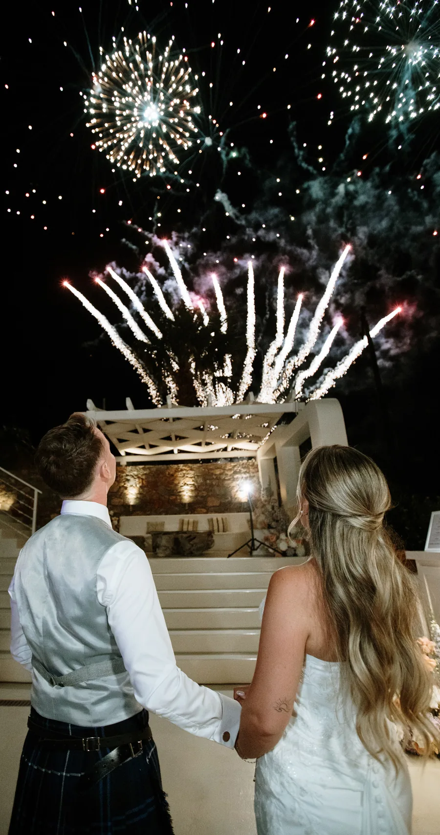 Pyromusical Fireworks Show — Click & Fire event services, Crete