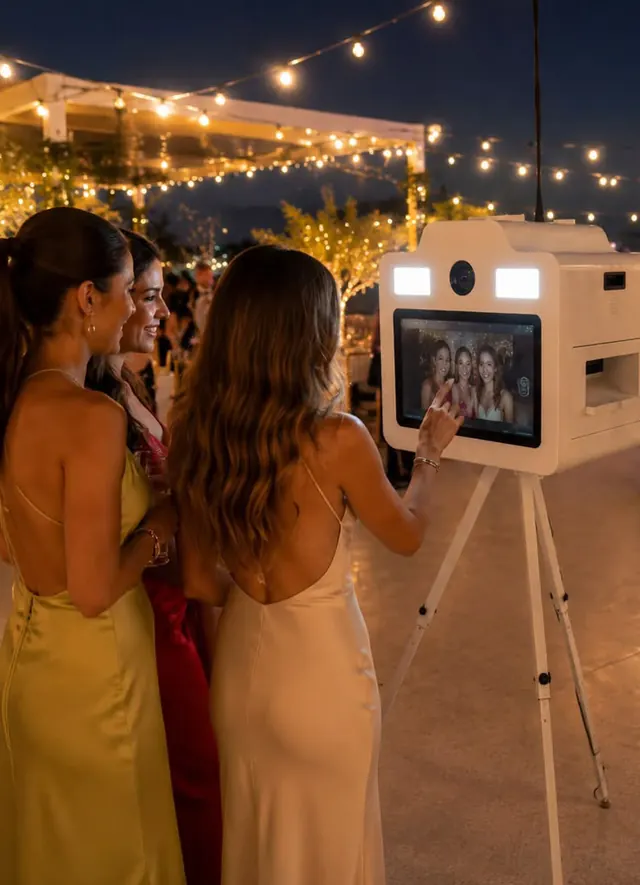 Video Guest Book — Click & Fire event services, Crete